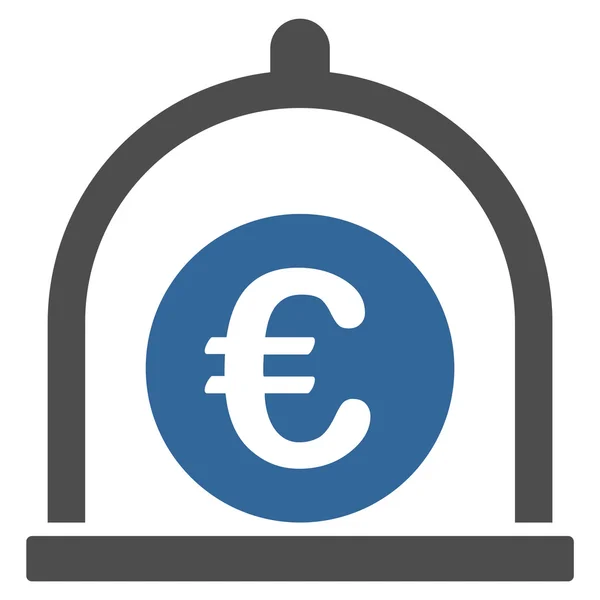 Euro szabvány ikon-ból üzleti Bicolor beállítása — Stock Vector