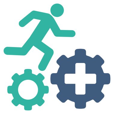 Tedavi süreci simgesi