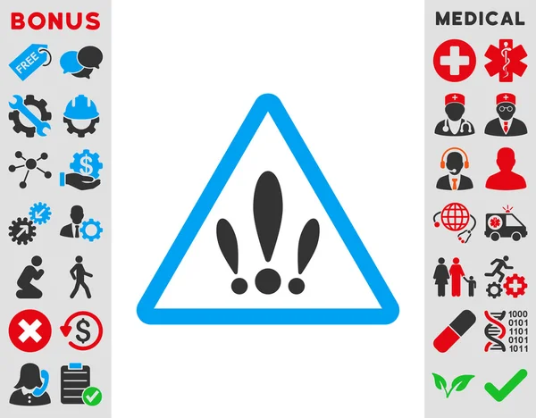 Icono de múltiples problemas — Vector de stock