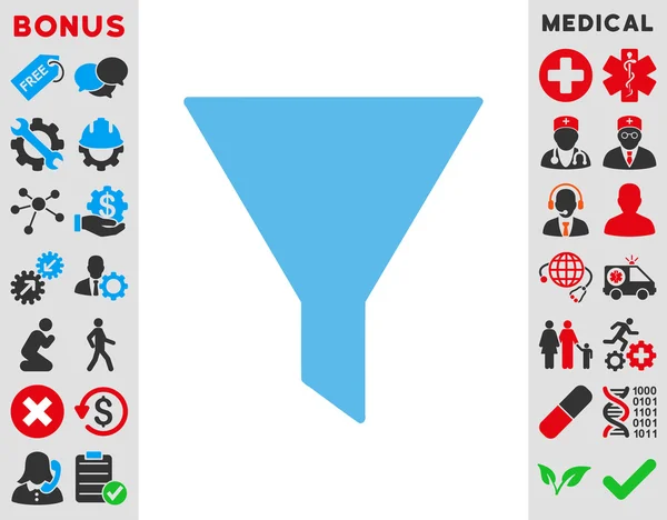 Filterpictogram — Stockvector