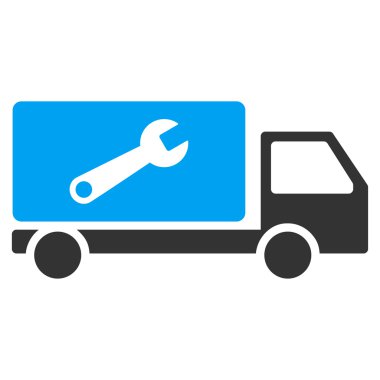 Hizmet araba simgesi