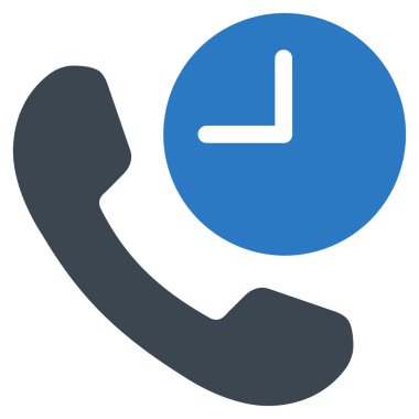 Telefon saat simgesini