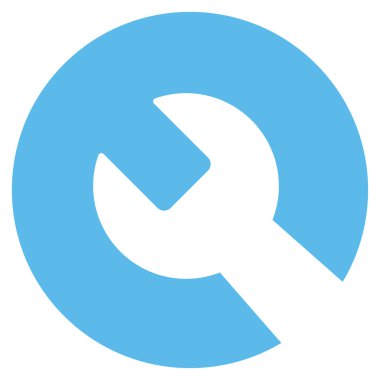 İngiliz anahtarı simgesini