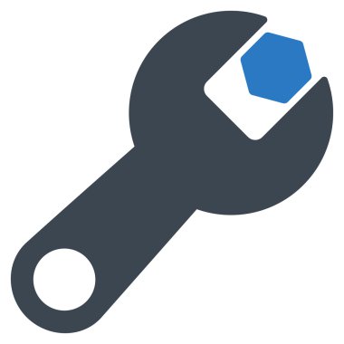 İngiliz anahtarı simgesini