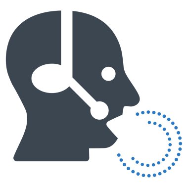 Operatör konuşma simgesi