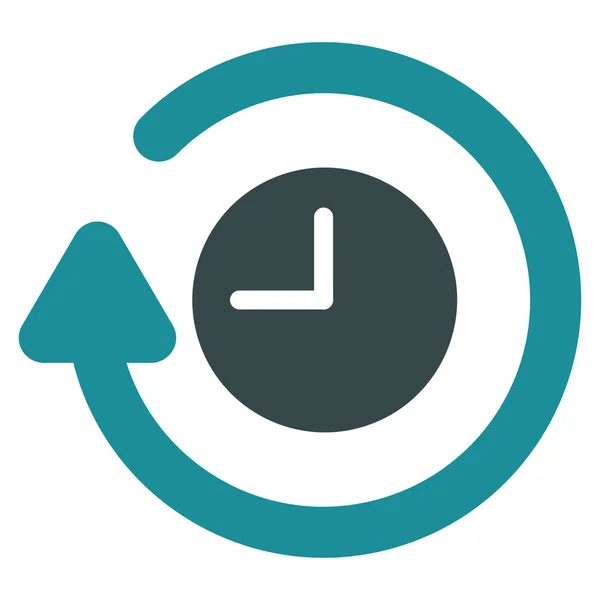 Repetir icono del reloj — Vector de stock