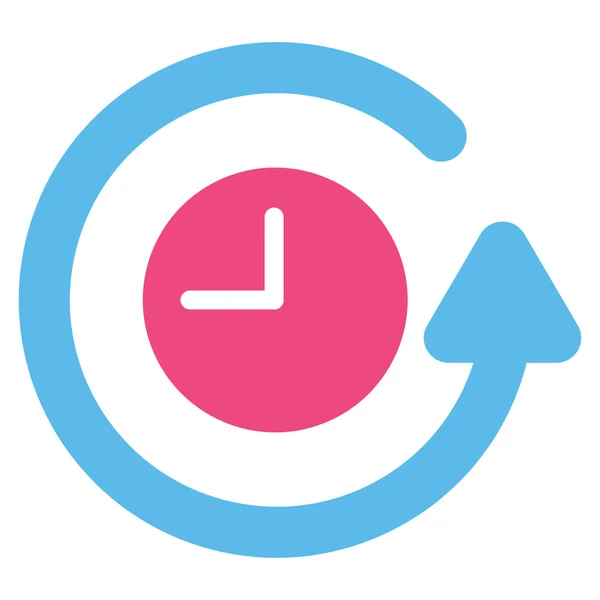 Restaurer l'icône de l'horloge — Image vectorielle