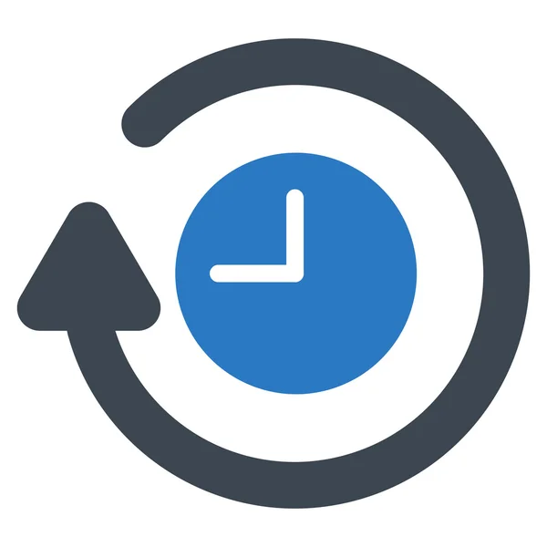 Repetir icono del reloj — Vector de stock