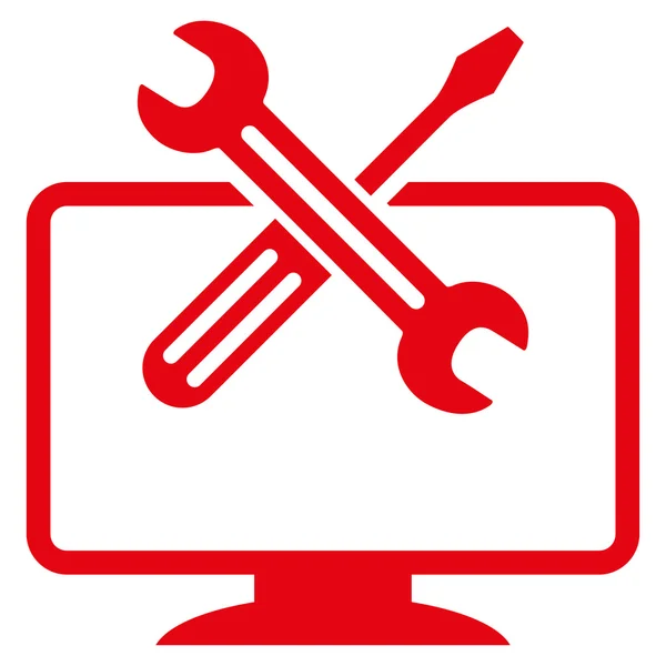 Ícone de ferramentas de computador — Vetor de Stock