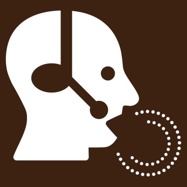 Operatör konuşma simgesi