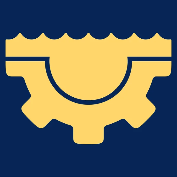 Икона водного обслуживания — стоковый вектор