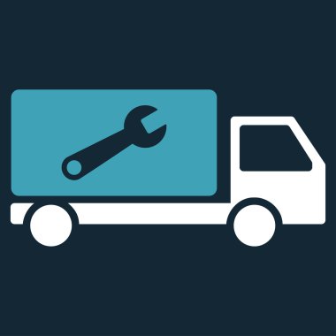 Hizmet araba simgesi