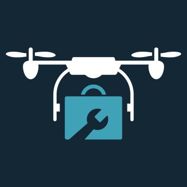 Hizmet dron simgesi