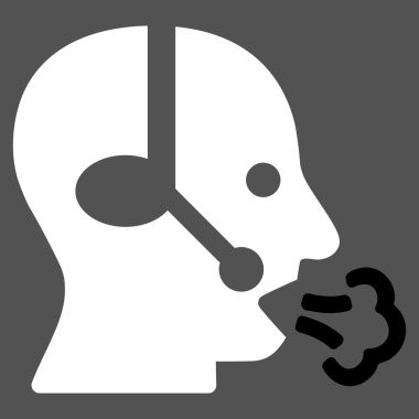 Operatör konuşma simgesi