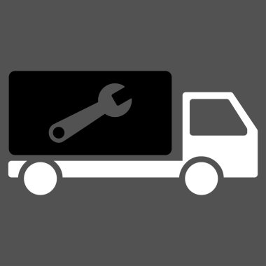 Hizmet araba simgesi