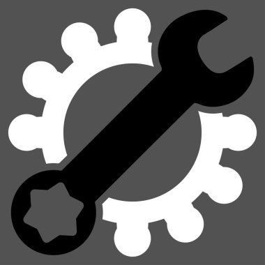 Hizmet araçlar simgesi