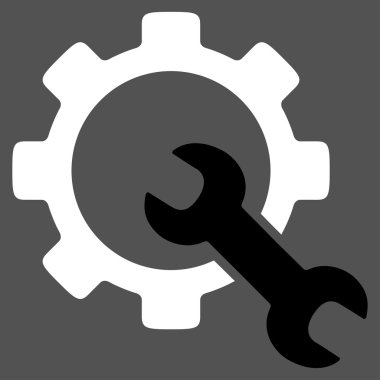 Hizmet araçlar simgesi