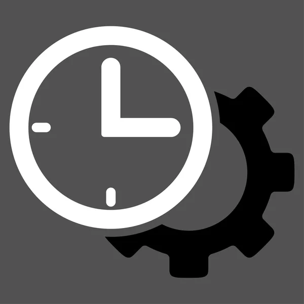 Ícone de configuração de tempo —  Vetores de Stock
