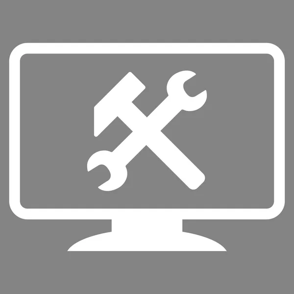 Bureaubladinstellingen pictogram — Stockvector