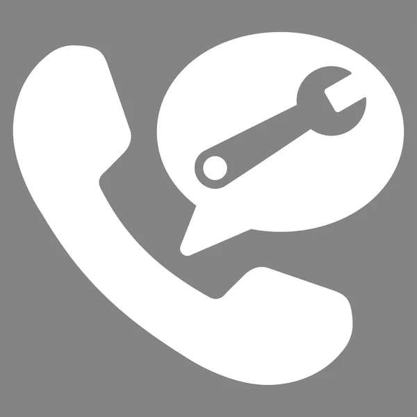 Pictogram voor telefoon Service bericht — Stockvector