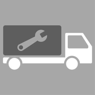 Hizmet araba simgesi