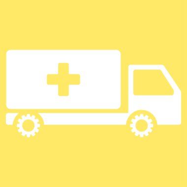 Hizmet araba simgesi