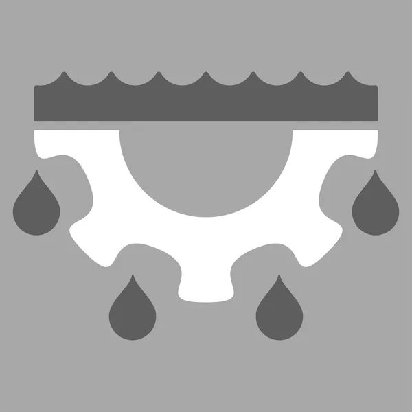 Symbol der Wasserversorgung — Stockvektor