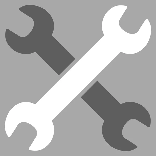 Skiftnycklar ikonen — Stock vektor