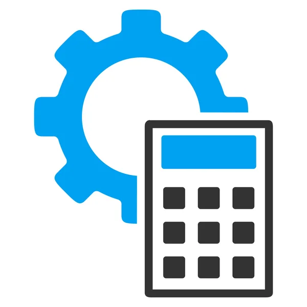 Ícone de cálculos de engenharia — Fotografia de Stock