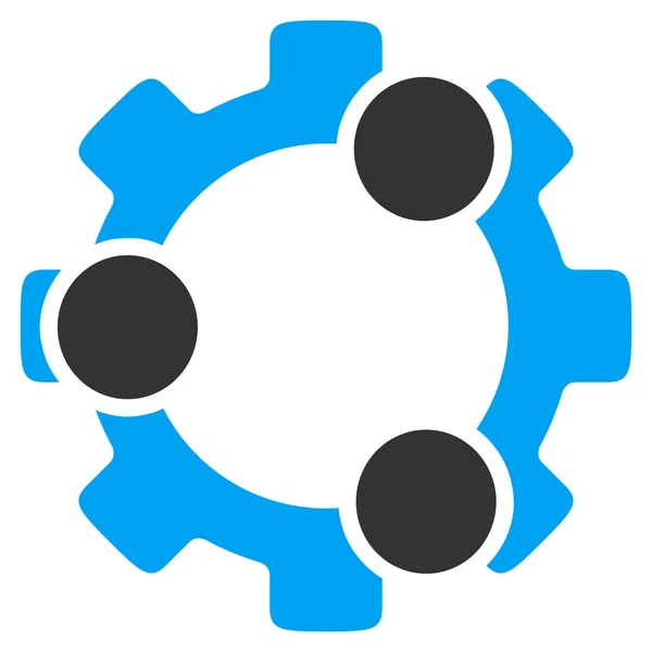 Teamwerk pictogram — Stockfoto
