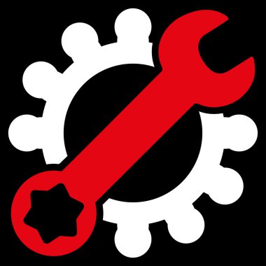 Hizmet araçlar simgesi