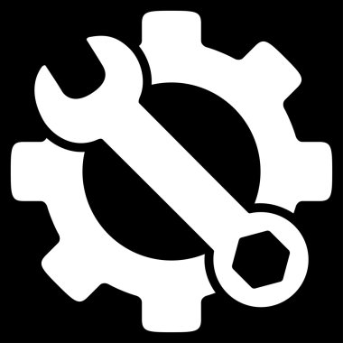 Hizmet araçlar simgesi