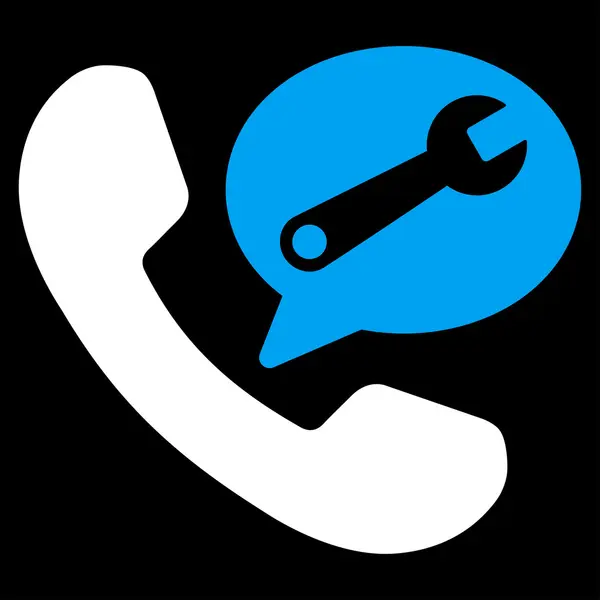 Symbol für den Telefondienst — Stockvektor