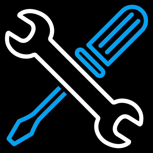 Tuning verktyg-ikonen — Stock vektor