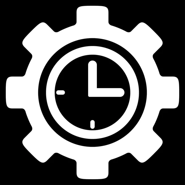 Icono de configuración de tiempo — Archivo Imágenes Vectoriales