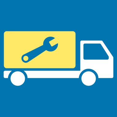 Hizmet araba simgesi