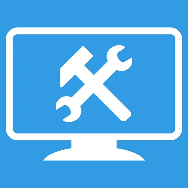 Desktop Settings Icon — Stock Vector