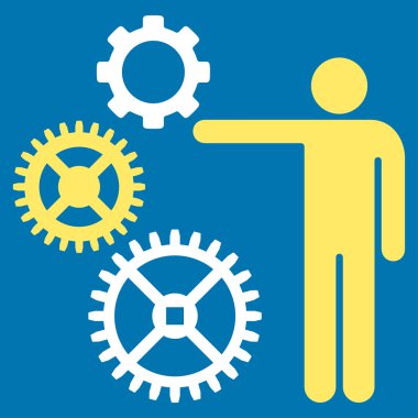 Mekanik sunma kutsal kişilerin resmi