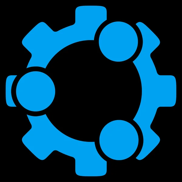 Teamwork Icon — Stock Photo, Image