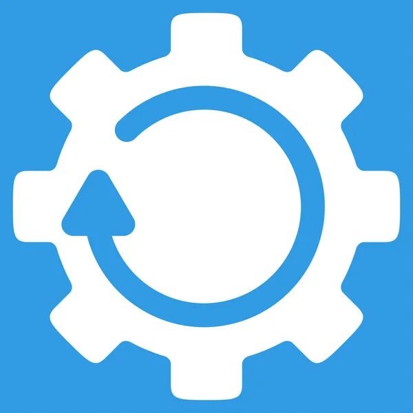 Gear Rotation Icon — Stock Photo, Image