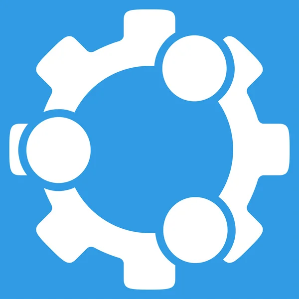 Teamwork Icon — Stock Photo, Image