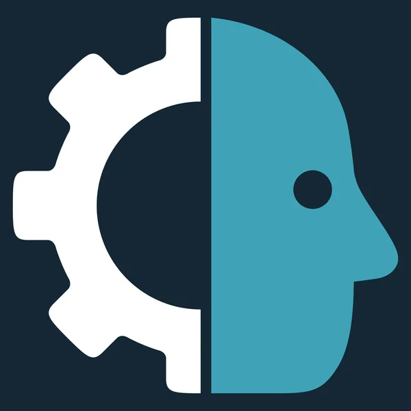 Cyborg Icon — Stock Photo, Image