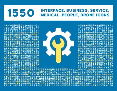 Arayüz, İş, Araçlar, İnsanlar, Sağlık, Ödüller Vektör Simgeleri