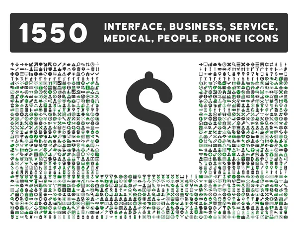 Interface, Unternehmen, Tools, Menschen, Medizin, Auszeichnungen Vector Icons — Stockvektor