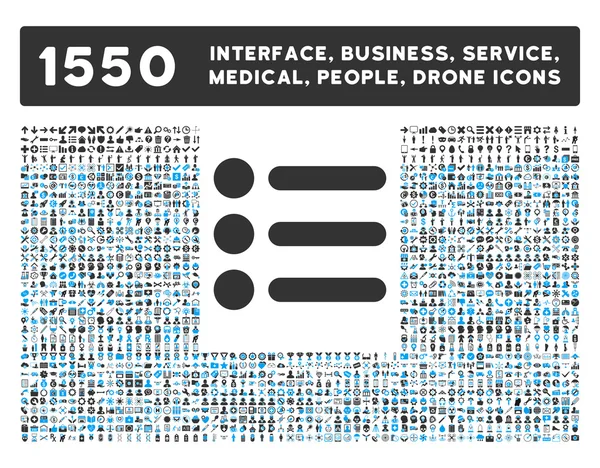 Icon und mehr Benutzeroberfläche, Geschäft, Werkzeuge, Menschen, Medizin, Auszeichnungen flache Glyphen-Symbole — Stockfoto