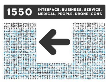 Sol ok simgesini ve daha fazla arabirim, iş, araçlar, insanlar, tıbbi, düz vektör simgeler Ödülleri