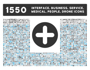 Create Icon and More Interface, Business, Tools, People, Medical, Awards Flat Vector Icons