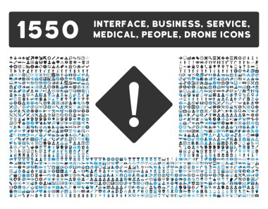 Error Icon and More Interface, Business, Tools, People, Medical, Awards Flat Vector Icons