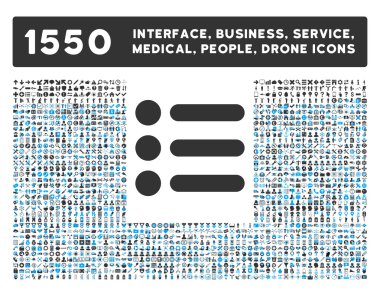 Öğe simgesi ve daha fazla arabirim, iş, araçlar, insanlar, tıbbi, düz vektör simgeler Ödülleri