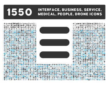Stack Icon and More Interface, Business, Tools, People, Medical, Awards Flat Vector Icons